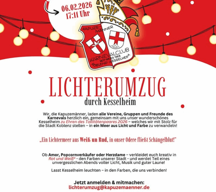 Lichterumzug durch Kesselheim 🎭✨